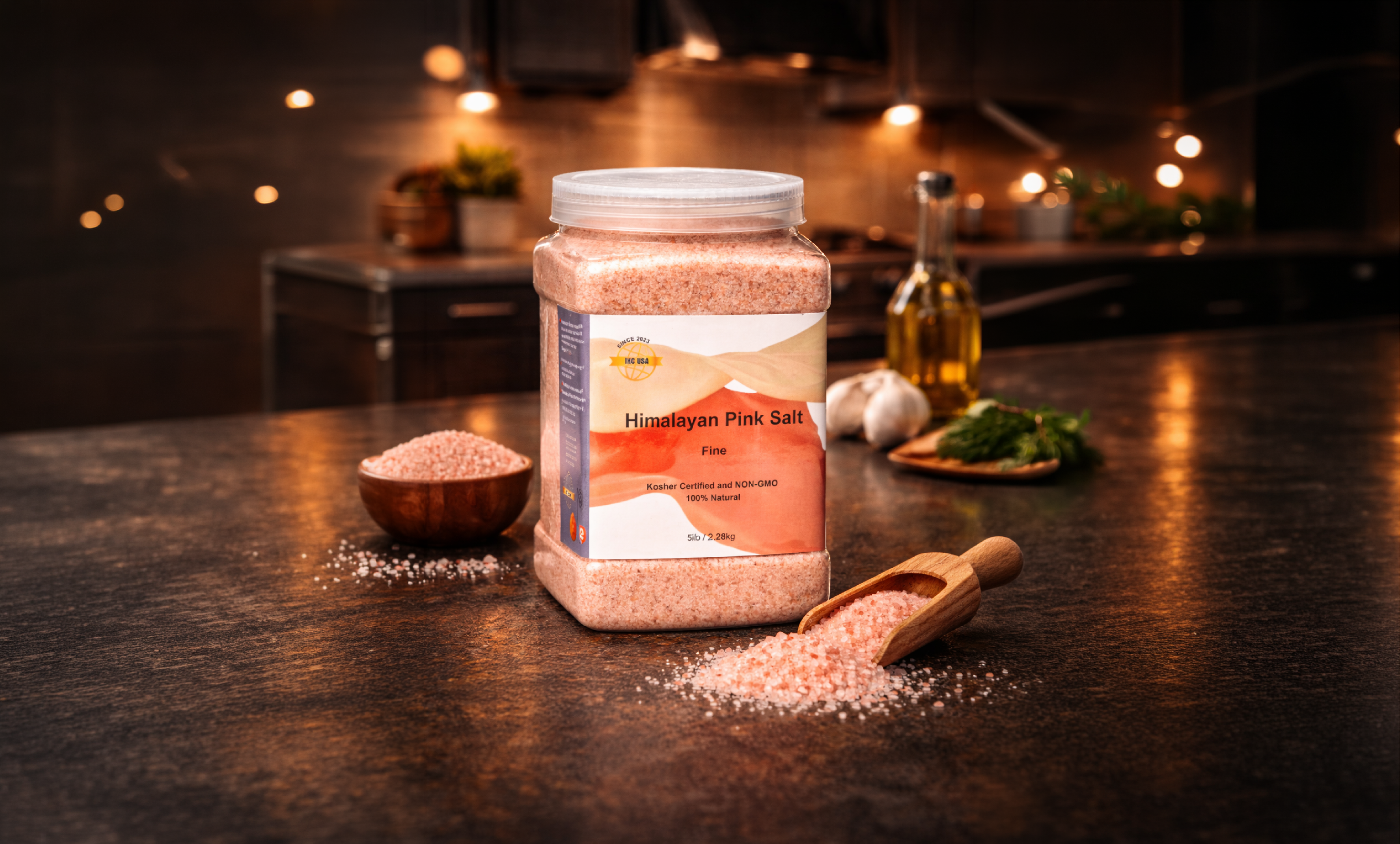 Fine Himalayan Pink Salt 5 lb (2.28 kg)