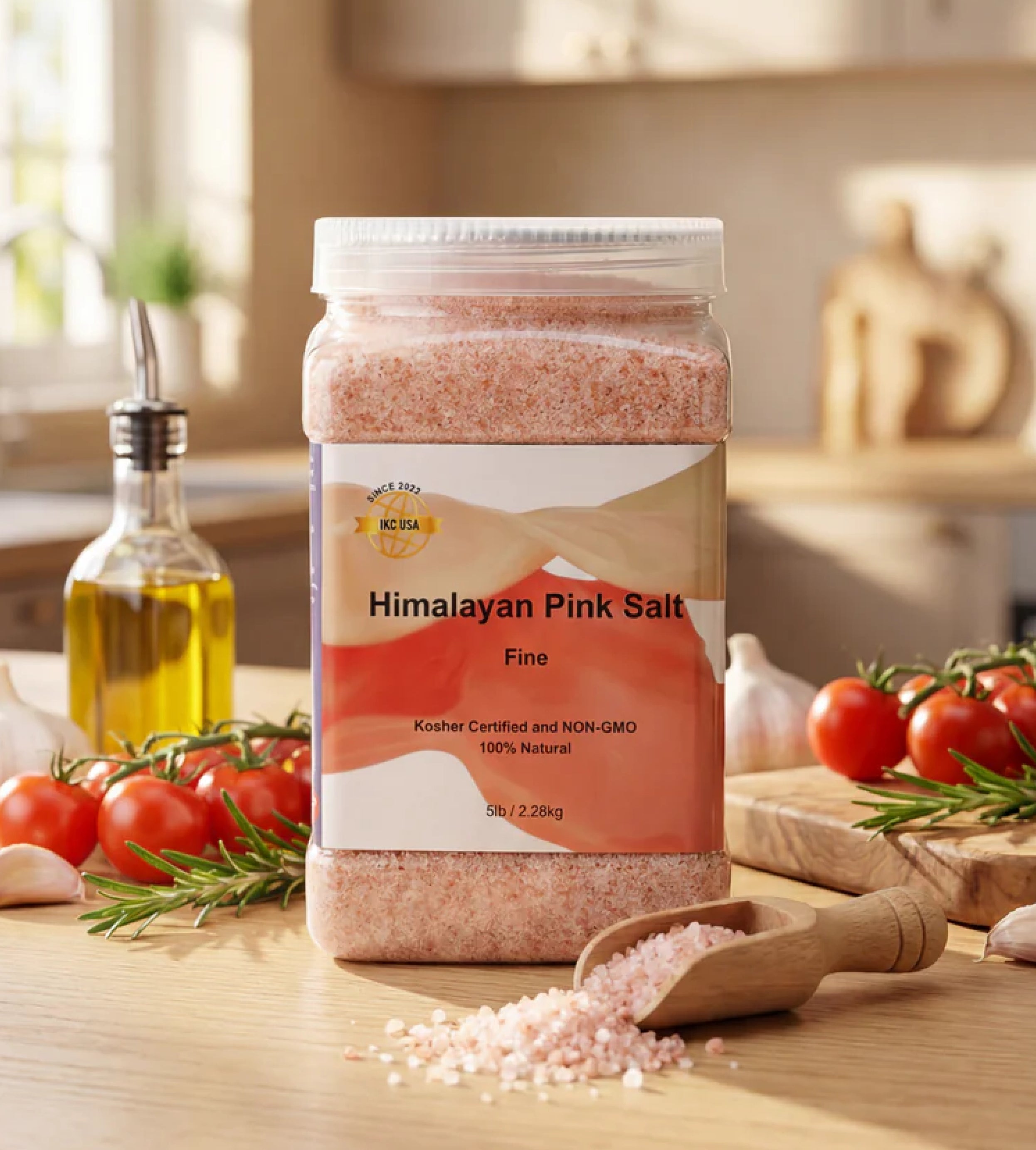 Fine Himalayan Pink Salt 5 lb (2.28 kg)